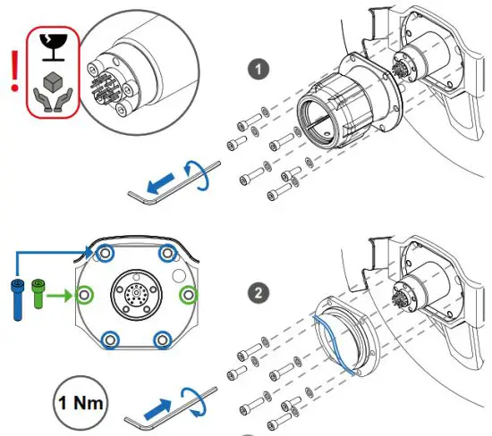 FANATEC P1919C CSL Steering Wheel BMW - ATTACHMENT