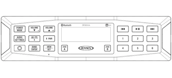 Jensen Mobile Audio System Owner's Manual Jensen Mobile Audio System Owner's Manual