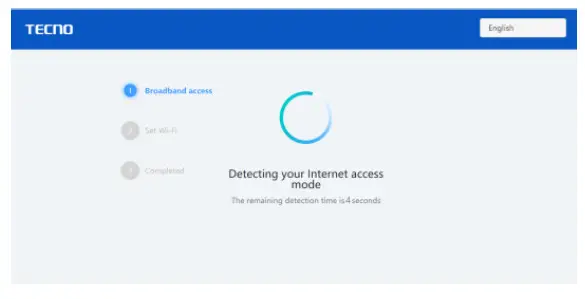 TECNO TR660 WiFi6 AX1800 Router- Setup 2