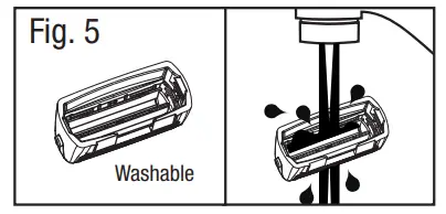 BaBylissPRO FXX3S FX3 Cord-Cordless Double Foil Shaver - Fig. 5