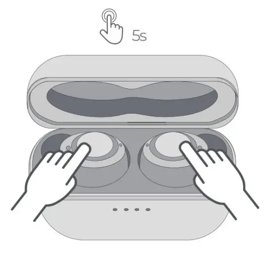 MPOW BH321A M7 ANC True Wireless Earbuds - rest