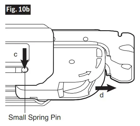 FLEX FT161 Collated Screw Magazine - FUNCTIONAL DESCRIPTION AND SPECIFICATIONS fig 10 b