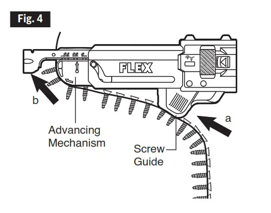 FLEX FT161 Collated Screw Magazine - FUNCTIONAL DESCRIPTION AND SPECIFICATIONS fig 4