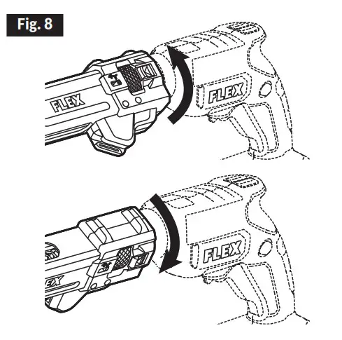 FLEX FT161 Collated Screw Magazine - FUNCTIONAL DESCRIPTION AND SPECIFICATIONS fig 8