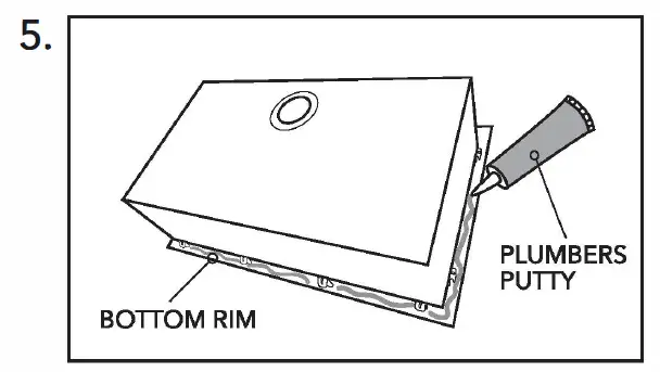RUVATI RVH8000 Top Mount Sink RVH RVU and RVQ Series 3