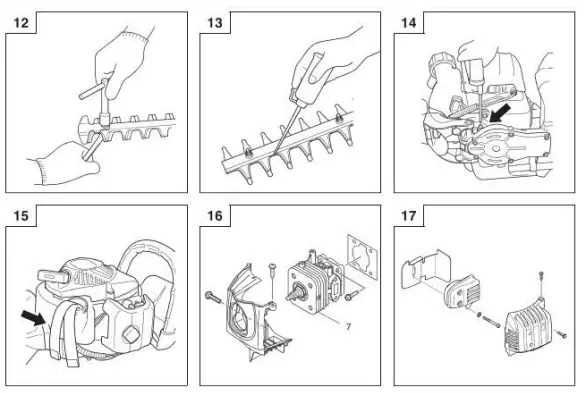GARDEN JACK GHT26C Hedge Trimmer-fig7