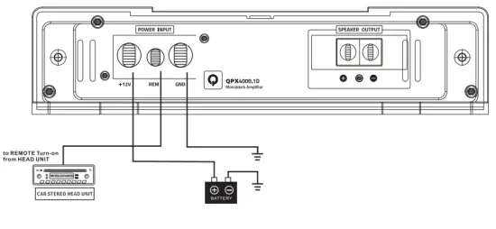 QUANTUM AUDIO QP2000 4 4 Channel Amplifier - fig4