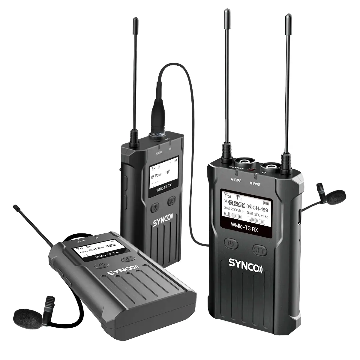 Synco A49011 Wmic-t3 Uhf Wireless Microphone System User Manual