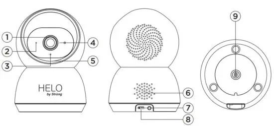 HELO ‎CAMERA-W-IN Full HD Indoor Security Camera - figure 2