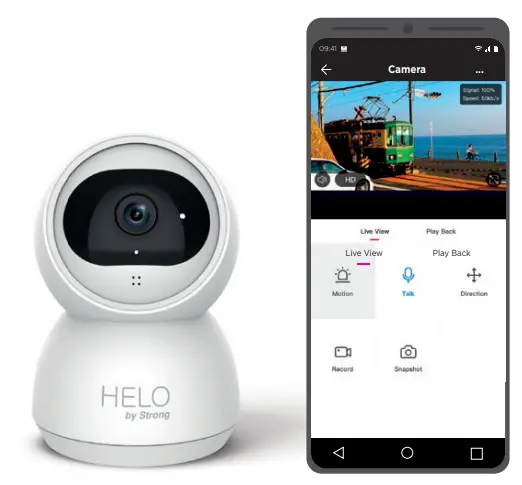 HELO ‎CAMERA-W-IN Full HD Indoor Security Camera - figure 9
