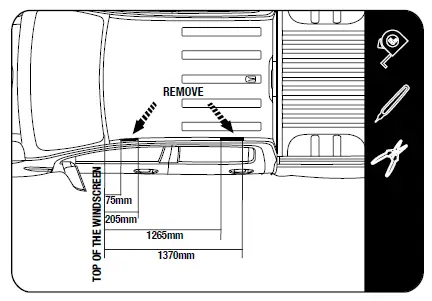 FRONT -RUNNER -FAFR005 -Ford -Ranger- 2012-Current -Foot -Rails -13