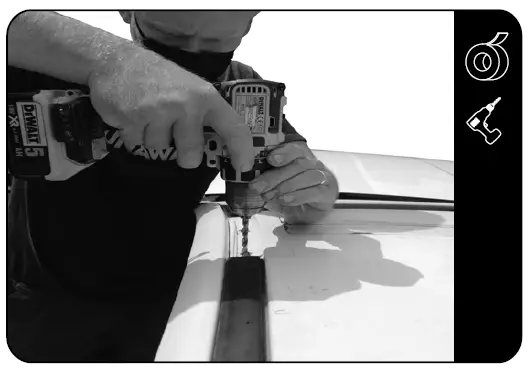 FRONT -RUNNER -FAFR005 -Ford -Ranger- 2012-Current -Foot -Rails -18