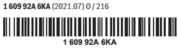 BOSCH GPO 14 CE Professional Polisher - br code