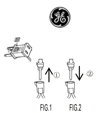 GE 89153 LED Color Choice 100l 11″ 20ct Molded Icicle Light Set Instructions - Fig. 1,2