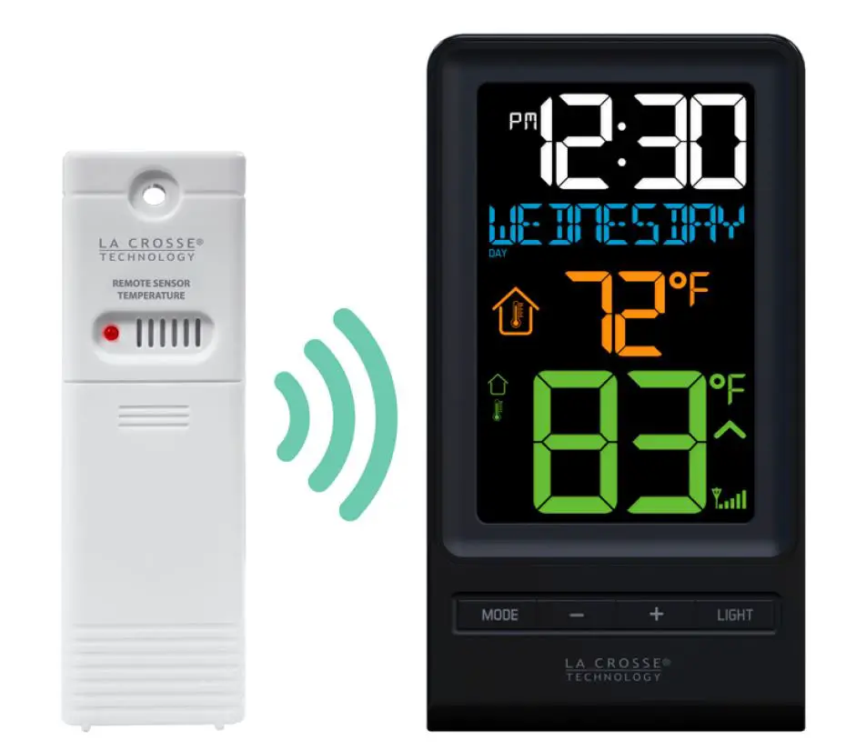 LA CROSSE 308-1415v3 Wireless Temperature Station fig 1
