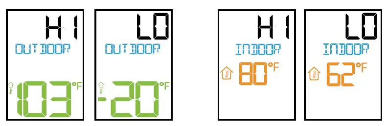 LA CROSSE 308-1415v3 Wireless Temperature Station fig 6