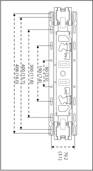 LG WB20GB 2020 Gallery TV Flush Wall Mount - fig34