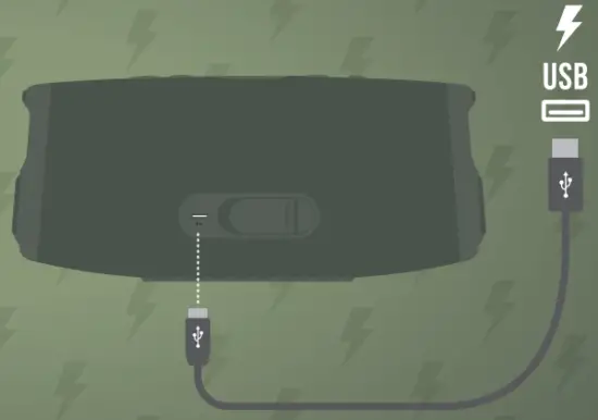 HARMAN Charge 5 Portable Bluetooth Speaker Black - FIG 13