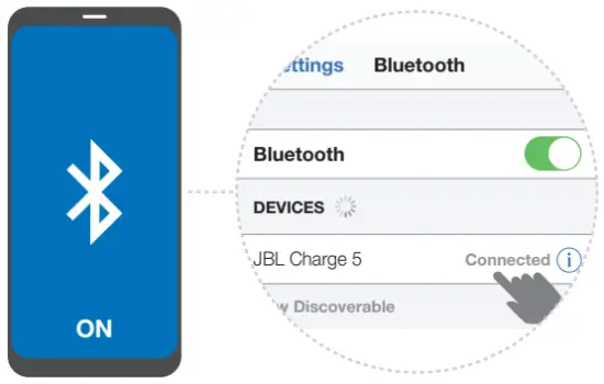 HARMAN Charge 5 Portable Bluetooth Speaker Black - FIG 4