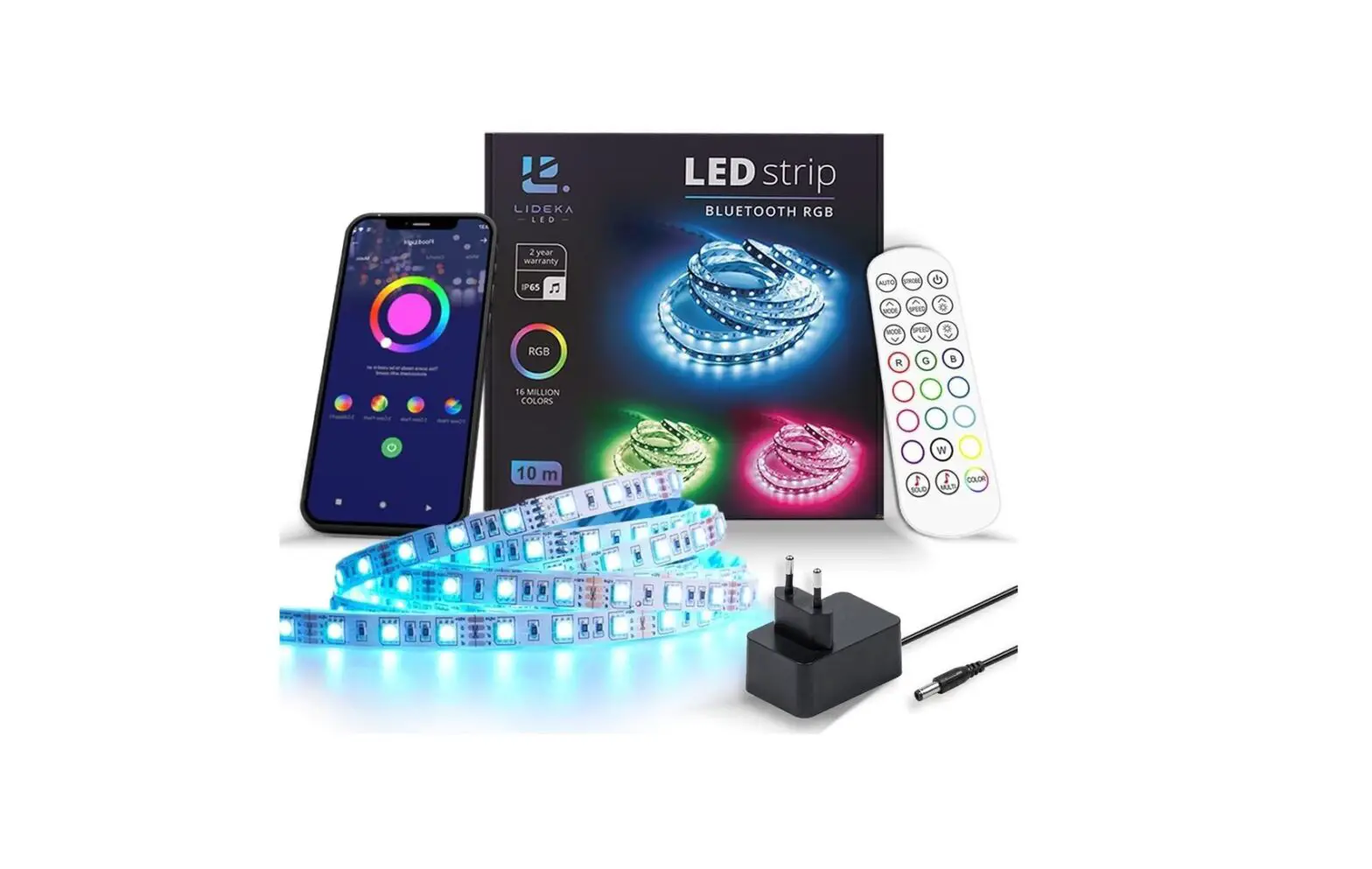 Lideka 8719327232798 Led Strip Bluetooth Rgb Lideka 8719327232798 Led Strip Bluetooth Rgb
