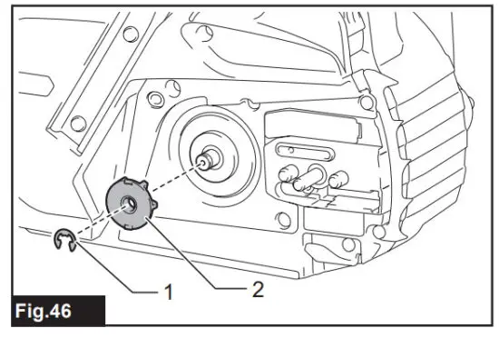 makita UC014G Cordless Chain Saw - figure 8