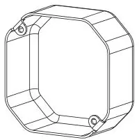 INLIGHT Integrated LED Flush Mount Fixture - Junction Box