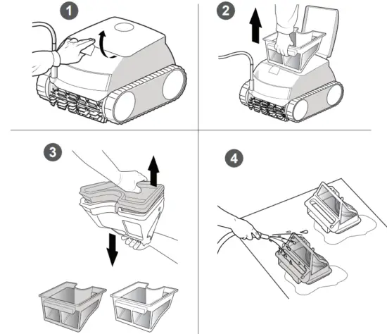 ZODIAC RE 4200 Residential Robotic Cleaners 8