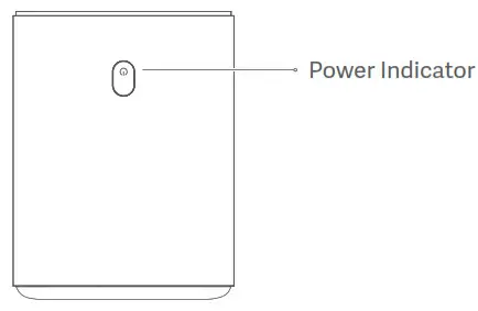 MI Smart icon Compact Projector Power Indicator