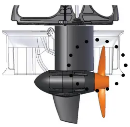 Torqeedo EVOLVE v2 Hobie Inflatable Kayak Motor Kit - Fig 19