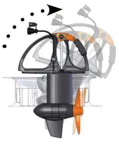 Torqeedo EVOLVE v2 Hobie Inflatable Kayak Motor Kit - Fig 20