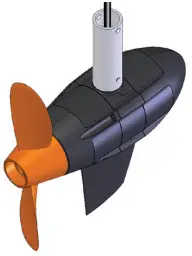 Torqeedo EVOLVE v2 Hobie Inflatable Kayak Motor Kit - Fig 33