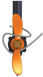 Torqeedo EVOLVE v2 Hobie Inflatable Kayak Motor Kit - Fig 34