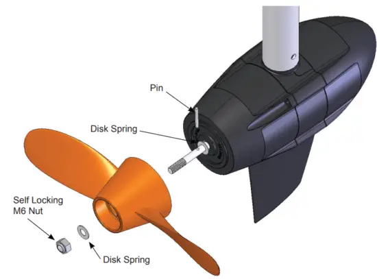 Torqeedo EVOLVE v2 Hobie Inflatable Kayak Motor Kit - Fig 37