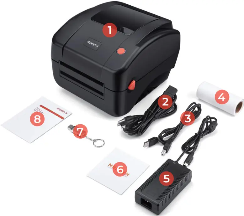 MUNBYN ITPP941 Logistics Label Printer - PRODUCT