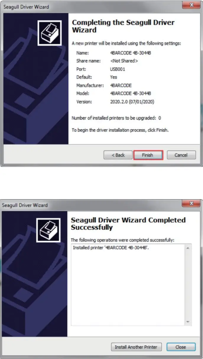 MUNBYN ITPP941 Logistics Label Printer - WINDOWS DRIVER INSTALLATION 4