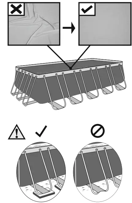 Bestway 56670 Rectangular Pool Set 1