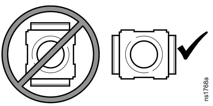 APC Easy Rack Double Mounting Bracket Kit - Install cage nuts horizontally