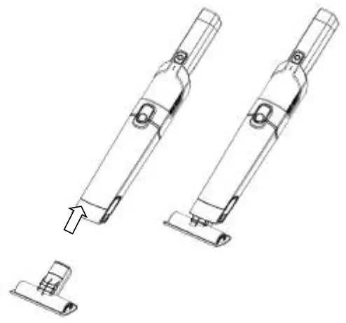 TurboTronic TT-LUX500 Handheld Vacuum Cleaner - Parts description1