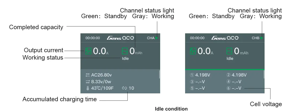 Gensace GEA200WDUAL-UW Imars Dual Smart Balance Charger 3