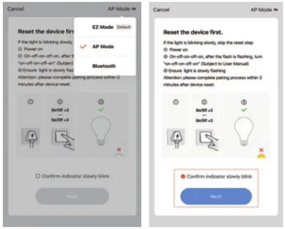 Grde NL01 Smart WiFi Sound Machine Night Light - Add Device 4