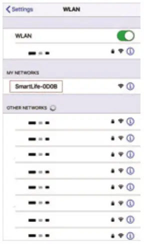 Grde NL01 Smart WiFi Sound Machine Night Light - Add Device 6