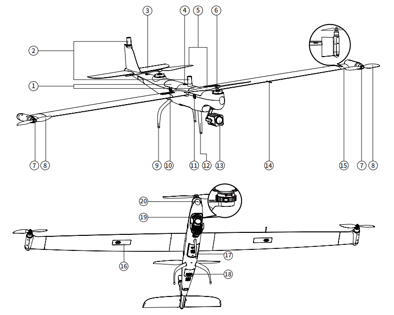 AUTEL-900010040-Dragonfish-Standard-Drone-with-T3-Payload-Camera-fig-2