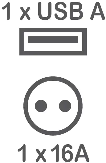 Schneider Electric Unica System Plus Desk Unit 05