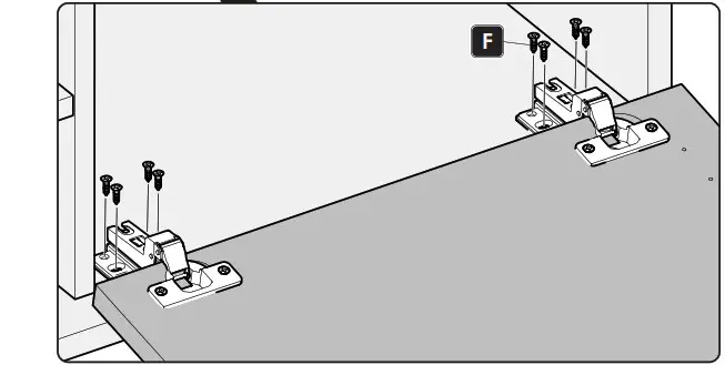 AVF FS1500MAHW A Omaha TV Stand Walnut Doors - Boxed Parts 11