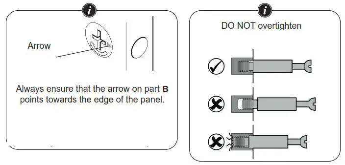 AVF FS1500MAHW A Omaha TV Stand Walnut Doors - Boxed Parts 2