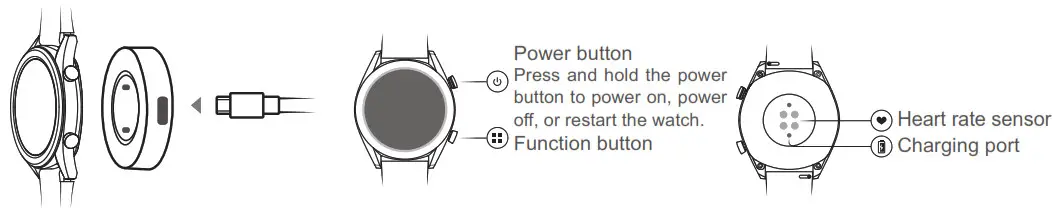 HUAWEI Smart Watch - charging