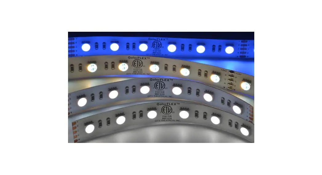 5050-24-rgbacw Qolorflex Recent City Theatrical Qolorflex Led Tape Installation Guide