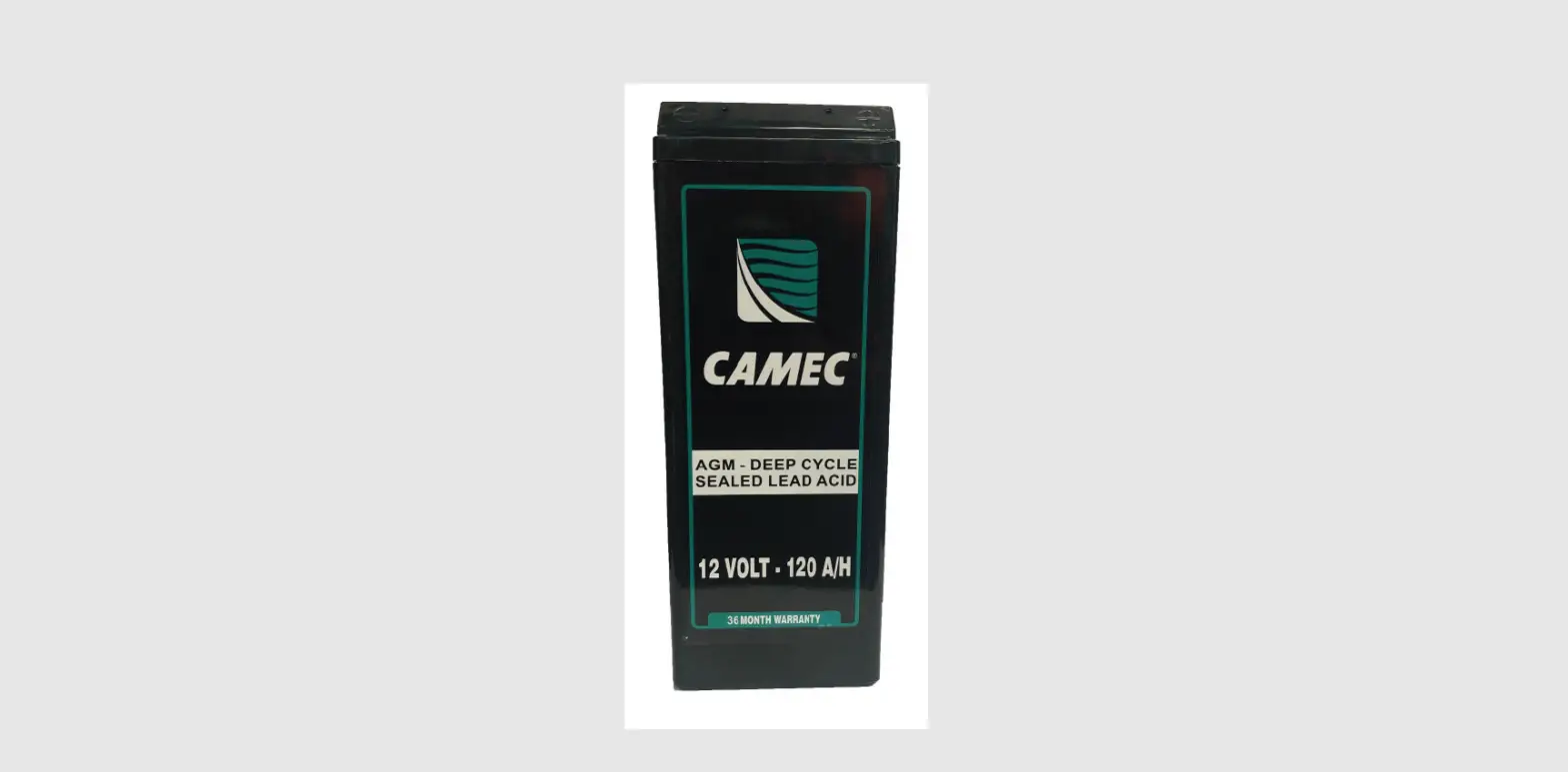 Camec A-044771 120ah Slim Agm Battery Instruction Manual