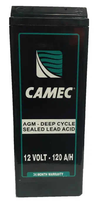 CAMEC A-044771 120AH Slim AGM Battery product