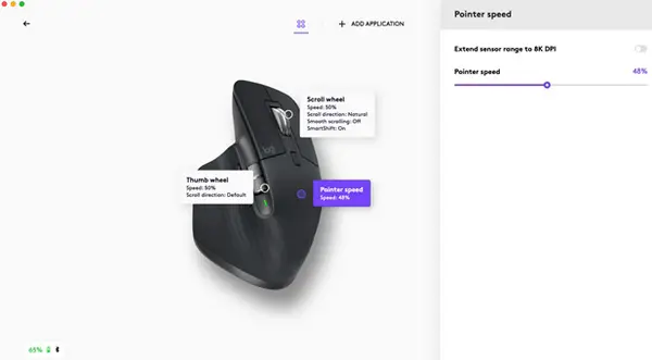 Darkfield 8000 DPI sensor
